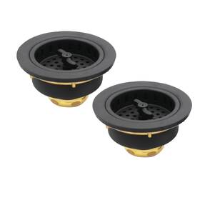 D2135-62 Westbrass 747028235624 Wing Nut Style Large Kitchen Sink Basket Strainer 2 Pack Matte Black D2135-62 Westbrass 747028235624 Wing Nut Style Large Kitchen Sink Basket Strainer 2 Pack Matte Black