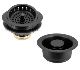 D2165-62 Westbrass 747028265621 Post Style Large Kitchen Basket Strainer