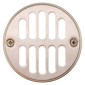 D312-07 Westbrass 747028312073 Shower Strainer Set With Screws Grill And Crown Satin Nickel