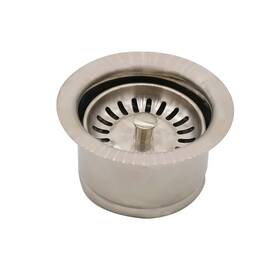 D2082s-20 Westbrass 747028434249 3-1/2 Inch Extra-deep Collar Kitchen Sink Waste Disposal Flange And Strai