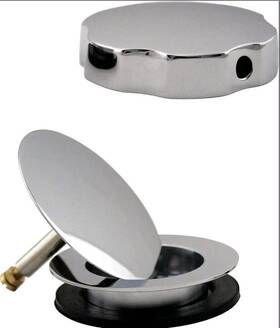 A50te-26 Westbrass Standard 1-1/2 Inch Replacement Trim For Cable Drive Bath Drain A50te-26 Westbrass Standard 1-1/2 Inch Replacement Trim For Cable Drive Bath Drain