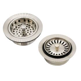 Co2165s-20 Westbrass Combo Pack 3-1/2 Inch Post Style Large Kitchen Sink Basket Strainer An