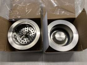 Co2175-20 Westbrass Combo Pack 3-1/2 Inch Wing Nut Twist Style Large Basket Strainer