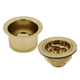 Co2195-01 Westbrass Combo Pack 3-1/2 Inch Wing Nut Twist Style Large Kitchen Sink