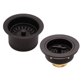 Co2195s-12 Westbrass 3.5 Inch Wing Nut Twist Large Basket Sink Waste Disposal Flange With Strainer