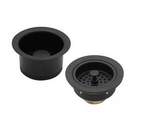 Co2196-62 Westbrass Sink Strainer 3.5 Inch Brass Extra-deep Collar Disposal Grid Matte-black Co2196-62 Westbrass Sink Strainer 3.5 Inch Brass Extra-deep Collar Disposal Grid Matte-black