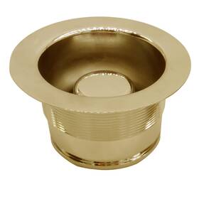 D2105-01 Westbrass 3-1/2 Inch Ez-mount Brass Kitchen Sink Waste Disposal Drain Fl