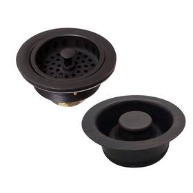 D2165-12a Westbrass 4-1/4 Inch Od Post Style Large Kitchen Basket Strainer With Waste Dispo