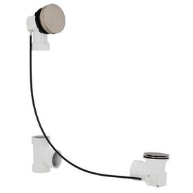 D50p27sre-07 Westbrass 27 Inch Cable Drive Bathtub Drain Trim With Rotary Overflo