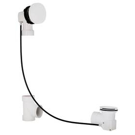D50p45sre-50 Westbrass 45 Inch Cable Drive Bathtub Drain Trim With Rotary Overflo D50p45sre-50 Westbrass 45 Inch Cable Drive Bathtub Drain Trim With Rotary Overflo