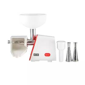 Weston 744759248411 16-cup Red And White Electric Tomato Strainer