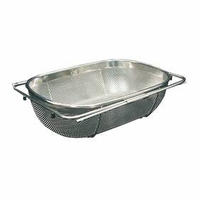 Whnexc01-ss Whitehaus Collection 882701597375 Over-the-sink 13-1/2-inch Extendable Colander/strainer
