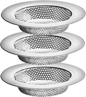 Widran 711181125184 3pcs - Windran Kitchen Sink Drain Strainer Upgraded Double-layer Safe Design Fo Widran 711181125184 3pcs - Windran Kitchen Sink Drain Strainer Upgraded Double-layer Safe Design Fo