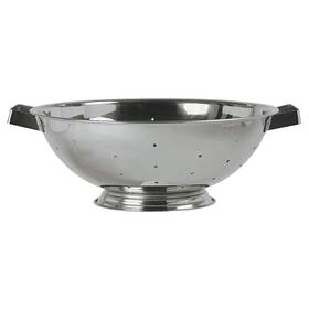 Col-140 William Sonoma Sold Update International Brand New Int. 13 Quart Stainless Steel Handled Colander Strainer