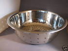 Winco 11 Colander Polished Stainless Steel With 5 Mm Holes Commercial Grade New 811642000408 Winco 11 Colander Polished Stainless Steel With 5 Mm Holes Commercial Grade New 811642000408