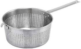 Winco 445036326343 8.5-inch Diameter Spaghetti Strainer For Efficient Pasta Drainage