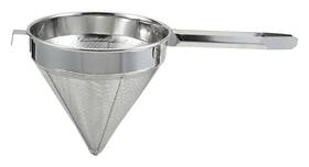 Winco 711181895667 8-inch China Cap Strainer Fine Mesh Medium Stainless Steel
