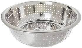 Winco 811642000392 Chinese Colander With 2.5 Mm Holes 11-inch Stainless Steel Medium