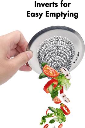 Lw001 Wokdada Sink Drain Strainer Reversible Easy Clean Mesh With 304 Stainless Lw001 Wokdada Sink Drain Strainer Reversible Easy Clean Mesh With 304 Stainless