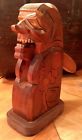Woman Hand " Nutcracker Large Wooden Anri Figurine 8 Carved