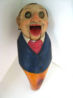 Wood Carved Anri Antique Nutcracker- Mouth-painted Hand Italian Movable Eyes Wood Carved Anri Antique Nutcracker- Mouth-painted Hand Italian Movable Eyes