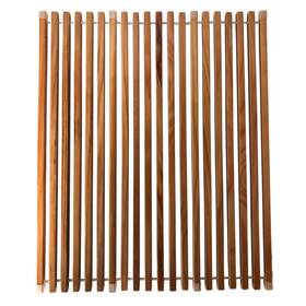 Wo-stray-24 Wooden Idea Roll Up Drying Rack Over The Sink Kitchen Cover Dry Dishes Bowl