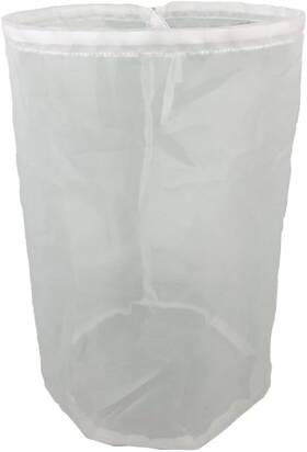 8541963512 Wrewing Filter Bag Food Grade 100 Mesh Straining Large Strainer White