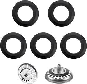 Jgfet434 Wulikanhua Universal Kitchen Sink Plug Washers Gasket For 78-83mm Waste Fitting Replacement Jgfet434 Wulikanhua Universal Kitchen Sink Plug Washers Gasket For 78-83mm Waste Fitting Replacement