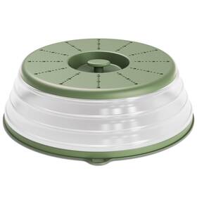 Wvm-ml-23 Wvm Microwave Splatter Cover Vented For Food With Hook Hole Green