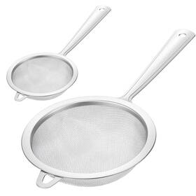 5223plbn6824 Xelsluthe 2 Pack Sieve Fine Mesh Stainless Steel Strainer With Handle Meshe