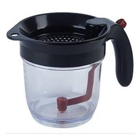 16889775544382 Xiaokeis Gravy Fat Separator With Bottom Release Inch Grease Scale For Gra