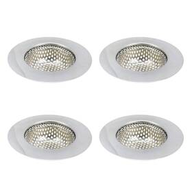 Xiaoyztan 778992086615 4 Pcs 1.5-inch Filter Diameter Kitchen Sink Strainer Stainless Steel Drain B