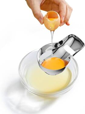 Xinbj 762715648259 Egg Yolk Separator For Raw Eggs Food Grade Stainless Steel Y