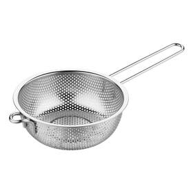 22420661 Xuyelora Stainless Steel Colander Fine Mesh With Long Handle Kitchen Metal F