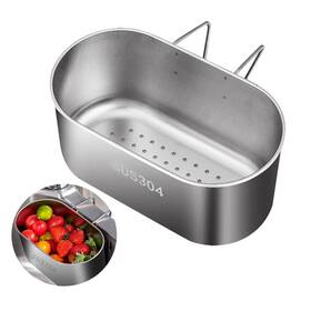 22420993 Xuyelora Stainless Steel Sink Drain Strainer Basket Kitchen Food Catcher Straine