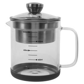 X098hg640011zyj0k Yardwe Yogurt Strainer With Lid 1000ml Clear Nut Milk Scale Glass Pi