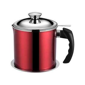 Ybenwl 694330755947 1.3l Stainless Steel Oil Container With Strainer Can Portable Bacon Grease For H Ybenwl 694330755947 1.3l Stainless Steel Oil Container With Strainer Can Portable Bacon Grease For H
