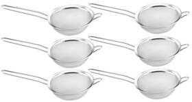 Ybm Home 810053495469 Stainless Steel Fine Mesh Strainer Colander Sieve With Handle For Rinsing Gra