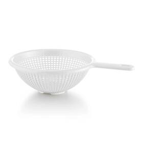 Ybm Home Inc. 813644027414 8.5 Inch Deep Plastic Colander With Long Handle For White
