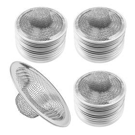 Strainers012 Yexexinm 50pcs Mesh Sink Strainer 2.75 Inch Top/1 Stainless Steel Slop Basket Filter Tra