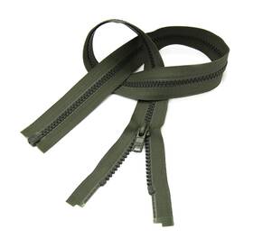 Ykk 001125672813 28 Inch Vislon Zipper #5 Molded Plastic Separating - 567 Olive Green 1 Z