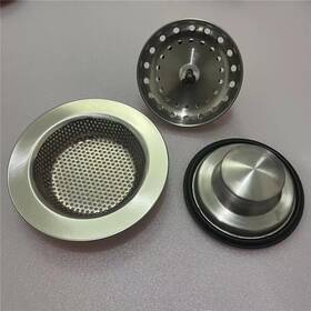 Yg06cf Yoogeer 3pcs Universal Kitchen Sink Stopper Strainer Garbage Disposal Plug Stainless
