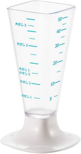 Yj2770 Yoshikawa Cooking Iroha Tbsp Measuring Cup White 57ml Clear Yj2770 Yoshikawa Cooking Iroha Tbsp Measuring Cup White 57ml Clear