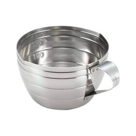 Yj2771 Yoshikawa Cooking Iroha Stainless Steel Measuring Cup 6.8 Fl 200ml Yj2771 Yoshikawa Cooking Iroha Stainless Steel Measuring Cup 6.8 Fl 200ml