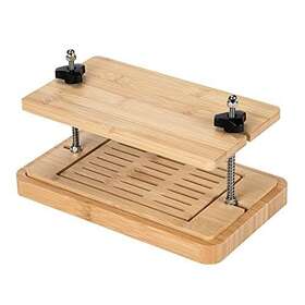 Yueshico 748440178650 Bamboo Tofu Press- 3 Layer Presser Drainer And Drip Tray Easily Re