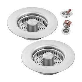 Yykbz 762849103792 3 In 1 Kitchen Sink Drain Strainer Stainless Steel Stopper Pop Up P