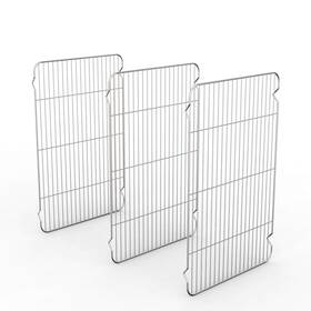 8541884387 Zacfton Cooling Rack Set Of 3 Baking Stainless Steel Wire For Cooki