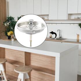 Zaplyte 041814745299 Stainless Steel Sink Strainers With Post Stoppers For Shower Kitchen