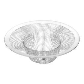 Zaplyte 746453379576 Mesh Sink Strainer 2.4 Inch X 1.3 Stainless Steel Drain Silver