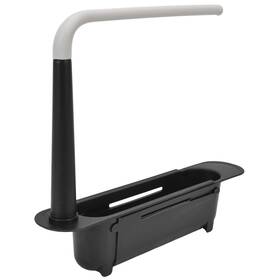Zerodisoxyz0tp9ev-15 Zerodis Telescopic Sink 32-45cm Length X 6cm Width 27cm Height Black